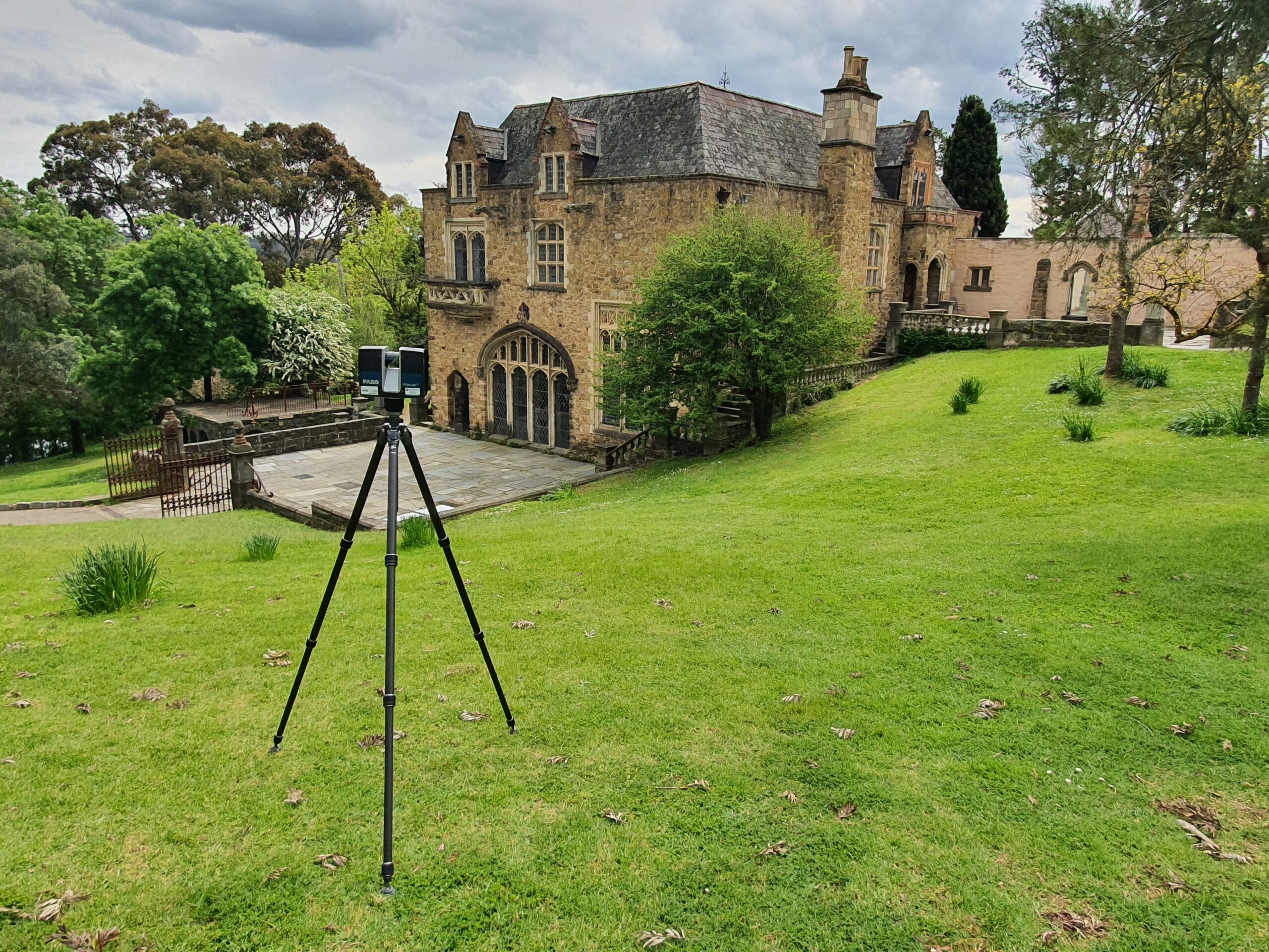 Montsalvat Heritage Building Digitisation by Webster Survey Group