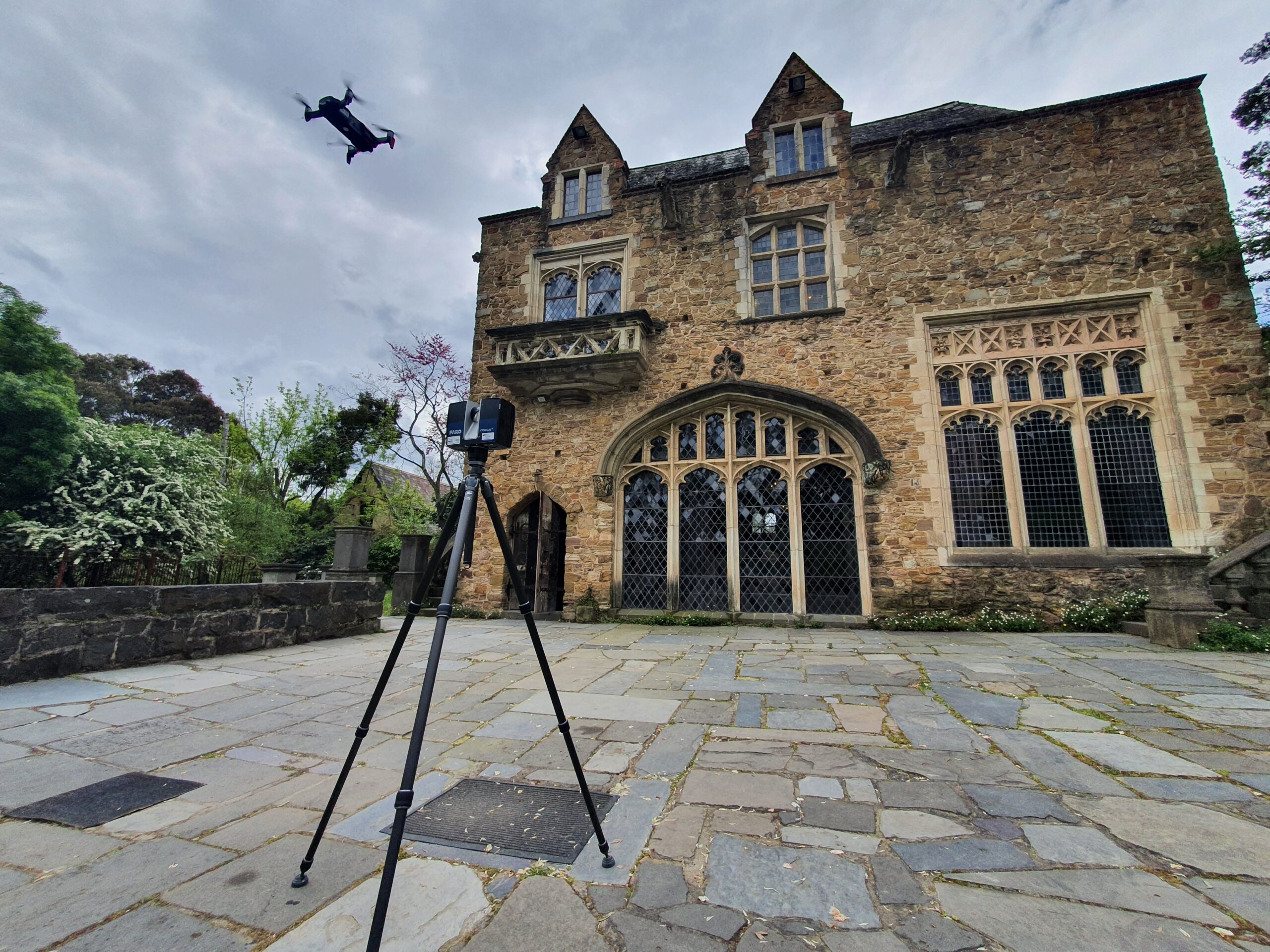 Montsalvat Heritage Building Digitisation by Webster Survey Group